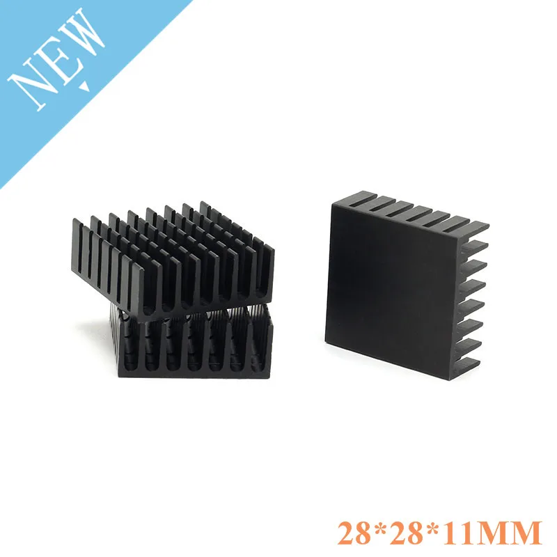 

10 pcs 28*28*11mm Aluminum Heatsink Heat Sink Radiator Cooling cooler For Electronic Chip IC LED computer 28X28X11mm