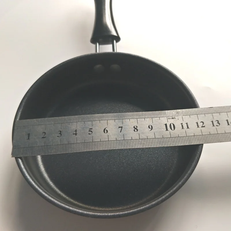 Nonstick Fry Pan, 12cm Omelette Skillet for Stovetops and Induction, Hard-Annodized Coated with Easy Clean Surface