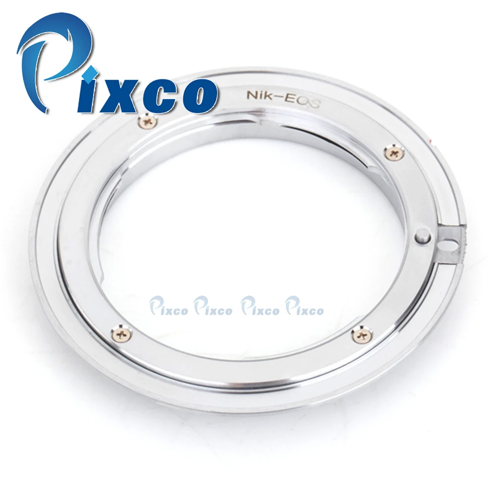 Pixco For NIK-EOS Lens Adapter Suit For NIKON F Mount Lens to Suit for Canon EOS Camera