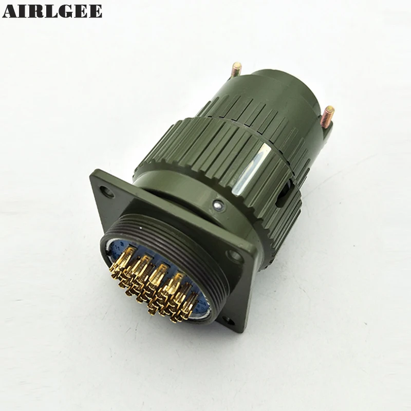 

AC 300V Y2M-36TK 36 Pin Army Green Aviation Plug Military Circular Connector New Free shipping