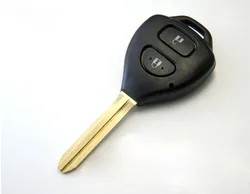 Remote Key Shell Fall für Toyota Corolla RAV4 Yaris Avensis Avalon Echo Prado 2 Tasten Keyless Fob Abdeckung Gehäuse