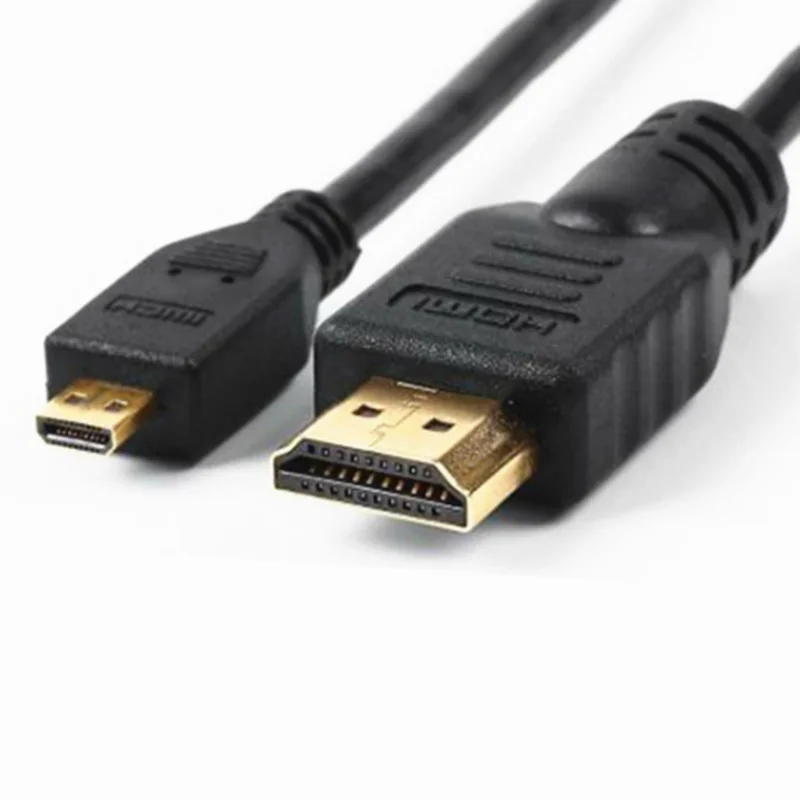 HDMI Male To Micro HDMI Adapter Converter Cable Cord for FUJIFILM GFX-50S FinePix XP120  X100F X-A5 X-T20 X100T X30 X70