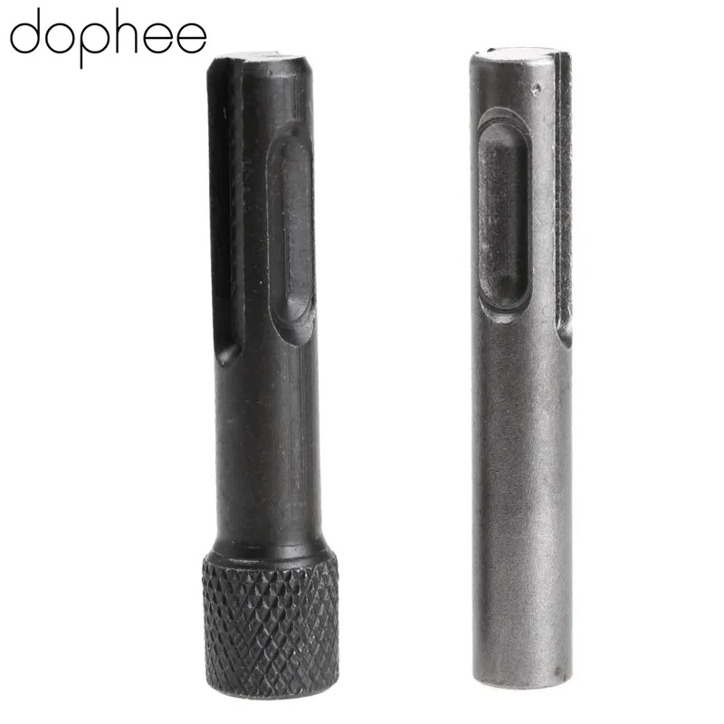 Dophee conjunto de brocas de impacto, adaptador de 1/4 "hex shank, conversor de porca de impacto, 2 peças