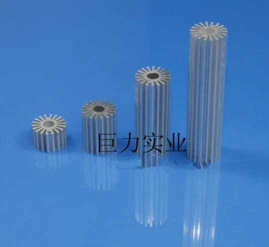 20pcs 0.5w LED sunflower small radiator high 13mm,diameter 19.5mm aluminum heatsink