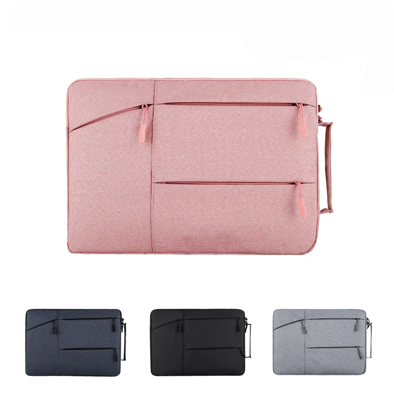 Tas Laptop untuk Macbook Udara Pro Retina 11 12 13.3 14 15 15.6 Inch Multifungsi Laptop Sleeve Case Tas Notebook pria Wanita Tas Tangan