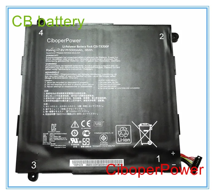 Original quality Battery for C21-TX300P batteries laptop battery