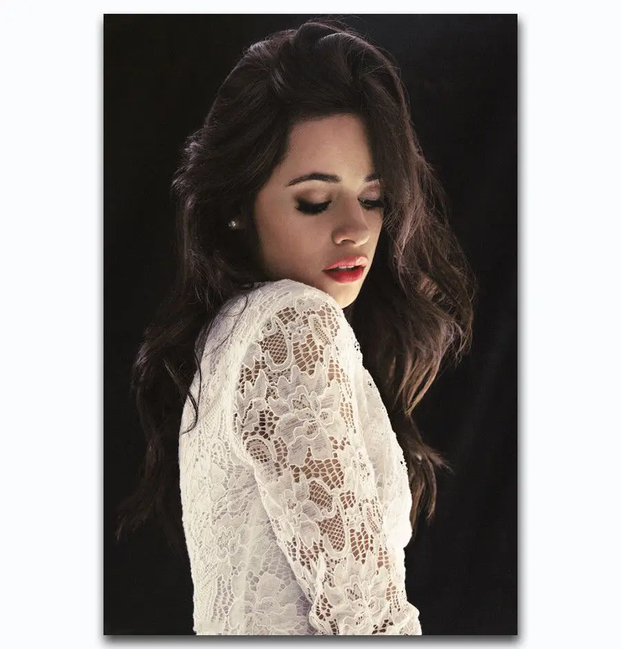 New Camila Cabello Fifth Harmony Custom-Silk Art Poster Wall Sticker Decoration Gift