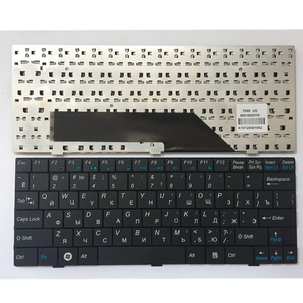 

RU black New FOR MSI U100 U100X U110 U115 U123 U120 U90 U90X U9 U10 Laptop Keyboard Russian