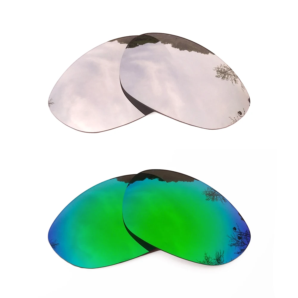 

Silver Mirrored & Green Mirrored Polarized Replacement Lenses for X Metal XX Frame 100% UVA & UVB