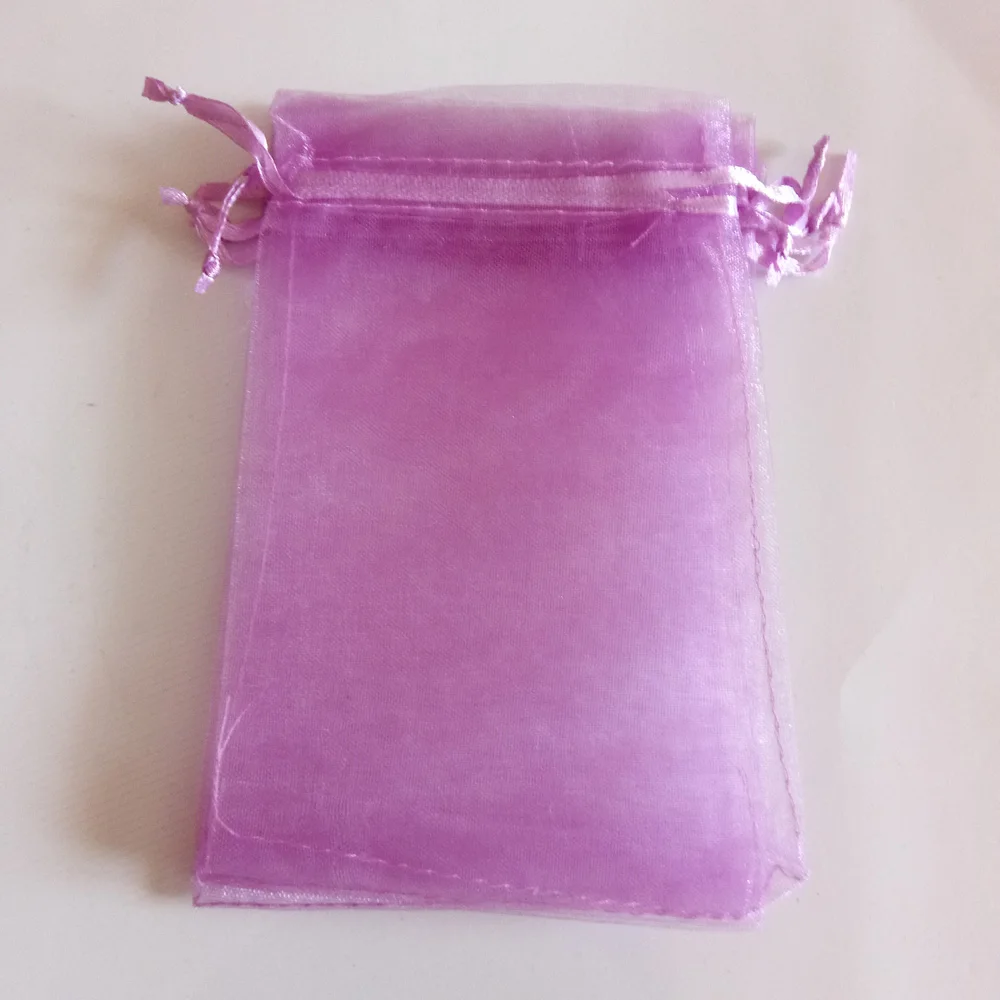 100pcs Red Snow Cyan Gift Bags For Jewelry Bags And Packaging Organza Bag Drawstring Bag Wedding/Woman Travel Storage Display