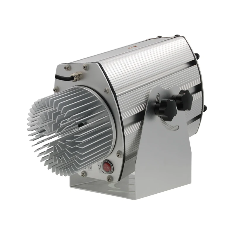 Functional Waterproof Multi-image 80W LED Gobo Projector 110V 240V Powerful 10000lm 4 Images Change in Turn LED Projector Lights