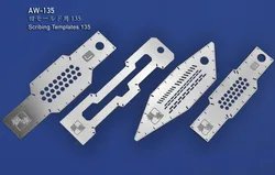 Etching Parts For Militarily Science Fiction Model Scribing Templates AW135 Photo-etched sheets Accept Wholesale