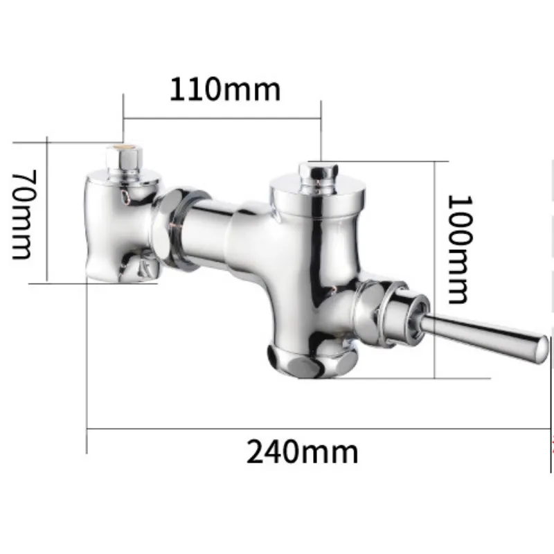 Imagem -05 - Etiqueta Oem Ajustável de Bronze do Punho de Acordo com o Agachamento do Vaso Sanitário Horizontal Válvula de Água Interruptor da Válvula do Toalete Válvula Bluetooth