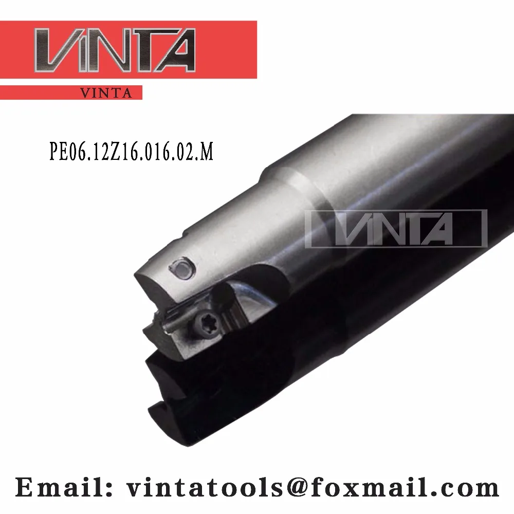 

PE06.12Z16.016.02.M Customized size Square Should Milling Cutter matched APKT1705PER insert