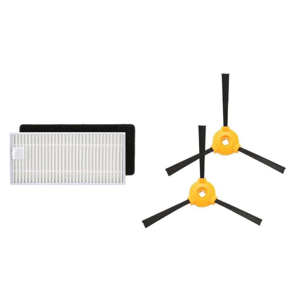 Sostituzione del Filtro Hepa Spazzola Laterale kit per Ecovacs Deebot N79 N79S Robotic Vacuum Cleaner Parti di Ricambio Spazzole Laterali Filtri
