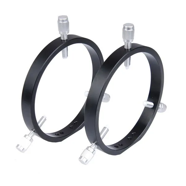HERCULES 70mm 80mm 90mm 102mm 115mm 127mm 152mm 6-point Guide Scope Rings Pair Astronomical Telescope Accessories