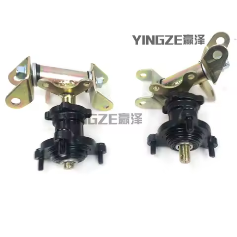 ATV GO KART KARTING UTV Buggy Front Disc Brake Steering Knuckle With Three Holes Lugs Wheel Flange Hub