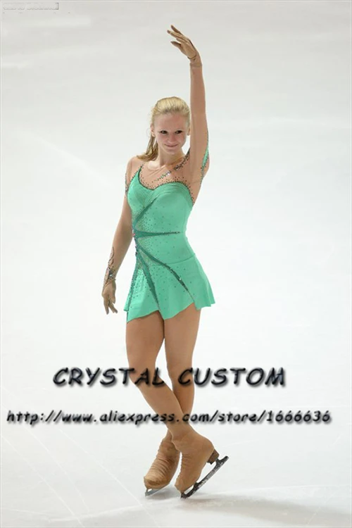 Custom Adult Figure Skating Dresses Graceful New Brand Ice Figure Skating Dresses For Women Competition  DR3705