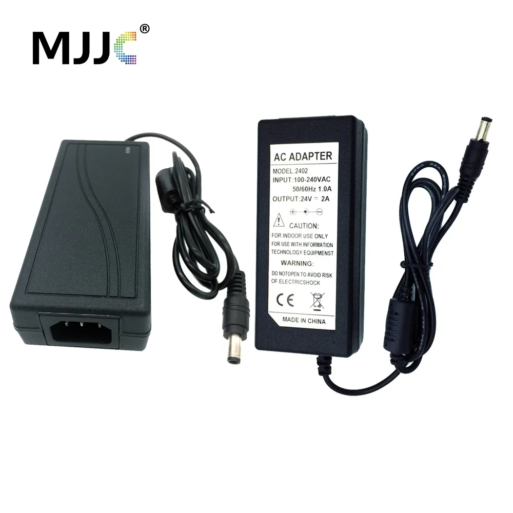 Unidad de fuente de alimentación LED de 24V, adaptador de corriente 2A 3A 4A 5A, 110V, 220V CA a 24 voltios CC para tira de luces LED CCTV, transformador UE, EE. UU., Reino Unido y AU