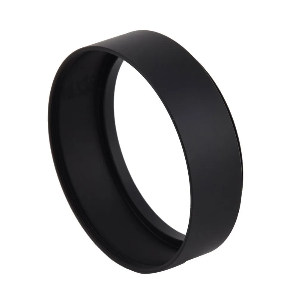 Pare-soleil standard en métal, 37mm 39mm 40.5mm 43mm 46mm, protection d'objectif tubulaire à visser pour IL Nikon Sony Olympus DLbackpack