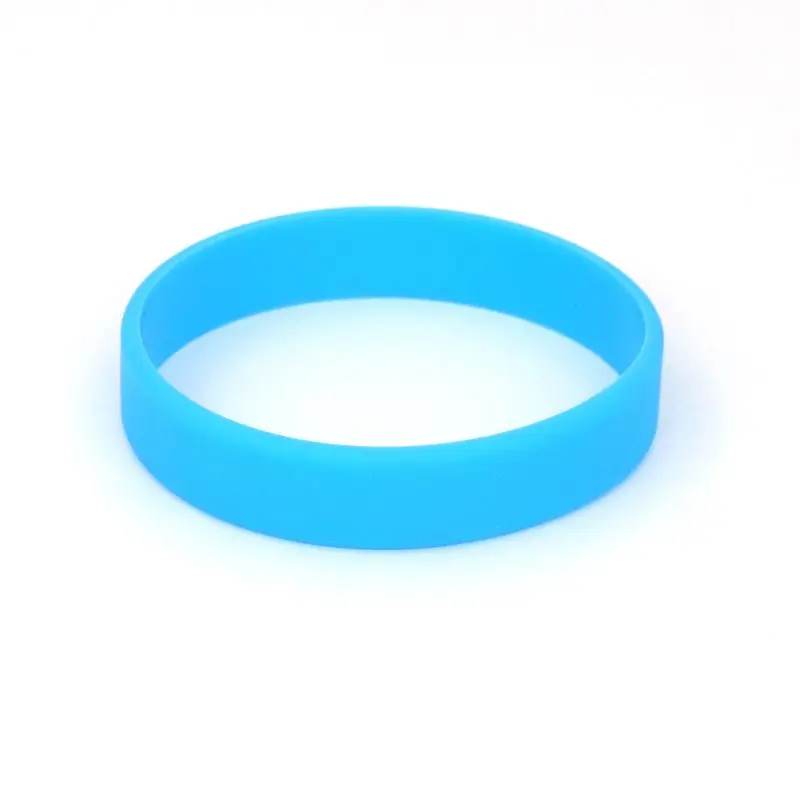 Leere Erwachsene Männer Armband Runde Silikon Armband Armband Armreifen Gummi Armband Sport Spiele Casual Schmuck Geschenk – Detail 4