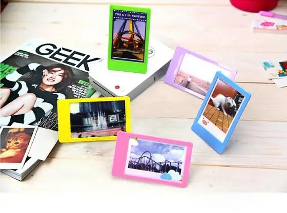 5 Colors Top Quality Photo Frame Home Decor Platic Wedding Couple Recommendation Pictures Frames Gift Ornament  approx 3.9 in