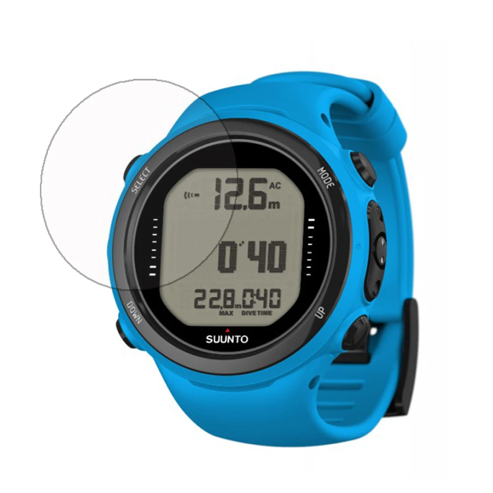 2x Clear LCD Screen Protector Guard Cover Shield Soft Water Repel Film Skin for SUUNTO D4I NOVO A