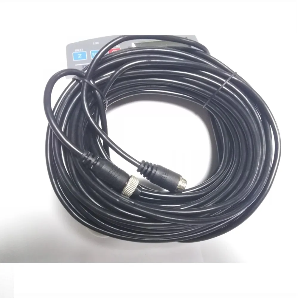 LSZ 20m aerial head video cable 4-core car passenger car large truck aviation head extension cable shield waterproof