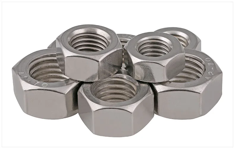 30pcs/lot M2/2.5/3/4/5/6/8/10/12/14 316 stainless steel hex nut hexagon nuts fasteners hardware190