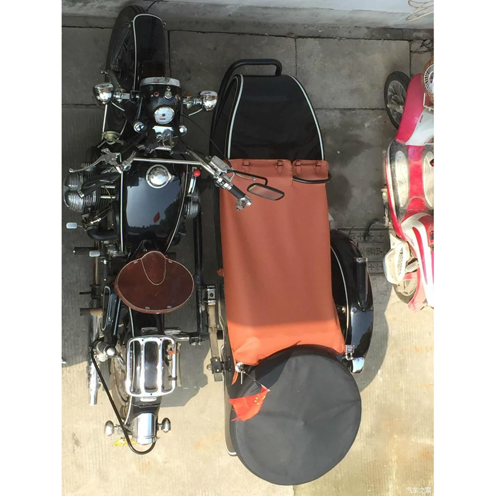 ZS MOTOS For CJ-K750 K750 R1 For BMW Style M1 Bracket Ural M72 Case Retro R71 Bar Handle Ural CJ-K750 Iron Handle Bar