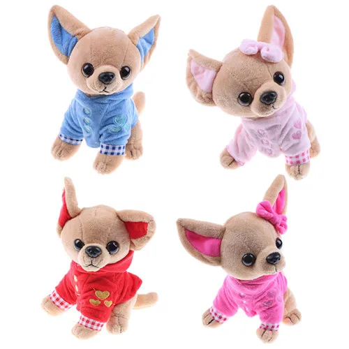 1Pcs 17Cm Puppy Kids Toy Kawaii Simulatie Dier Pop Verjaardagscadeau Voor Meisjes Kinderen Leuke Gevulde Hond Pluche speelgoed