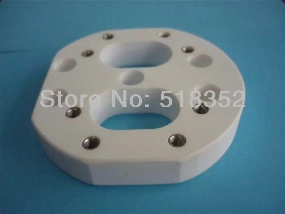 X056C968G51 Mitsubishi M310 Ceramic Insulation Board, Isolation Plate Lower Dia.117mmx 20mm for EDM Wire Cutting Machine Parts