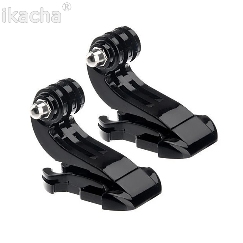 2pcs J Hook Buckle Vertical Surface Mount Quick Release For Xiaomi yi For GoPro Hero Sjcam SJ4000