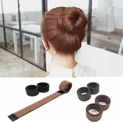 French Braid Hair Bun Maker Magic Hair Donut Styling Tools Crown Shapers Easy Making Natural Firmly Material Ballet Accessories