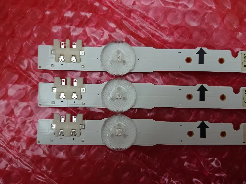 New 3 PCS/set 6LED 560mm LED strip for Samsung UN28H4000AF UN28H4500AF 2014SVS28_3228 D4GE-280DC0-R1 LM41-00099N BN96-30440A