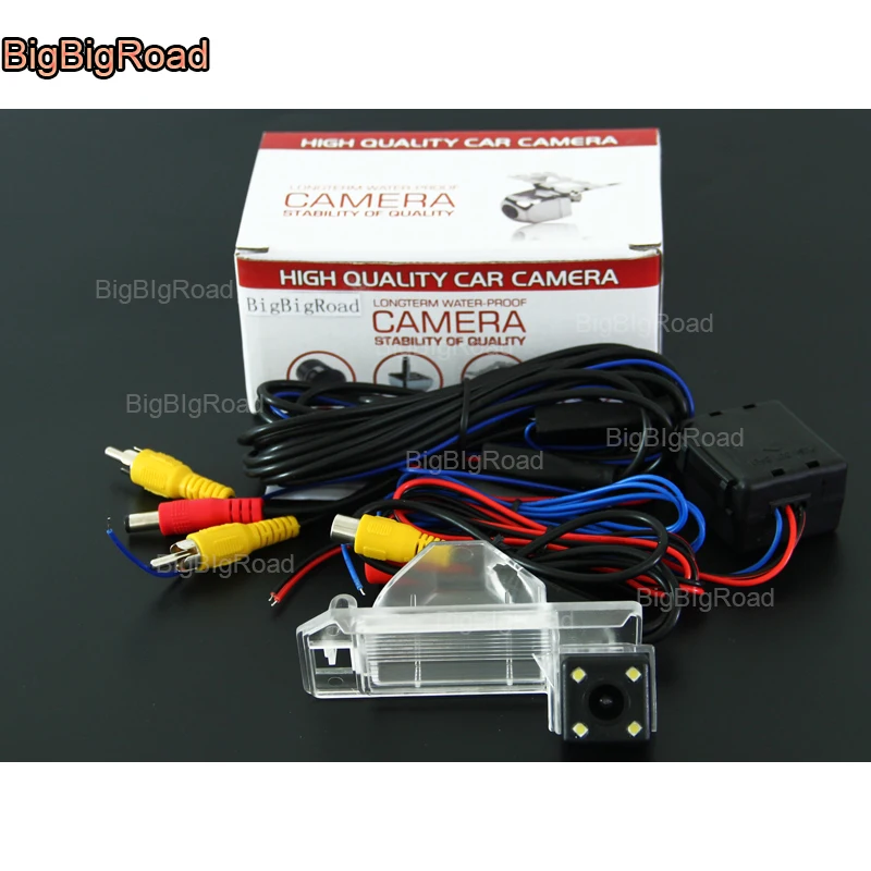 

BigBigRoad Car Rear View Reversing Camera With Filter / Power Relay For Mitsubishi ASX 2011 2012 2013 / RVR Cheetah CS6