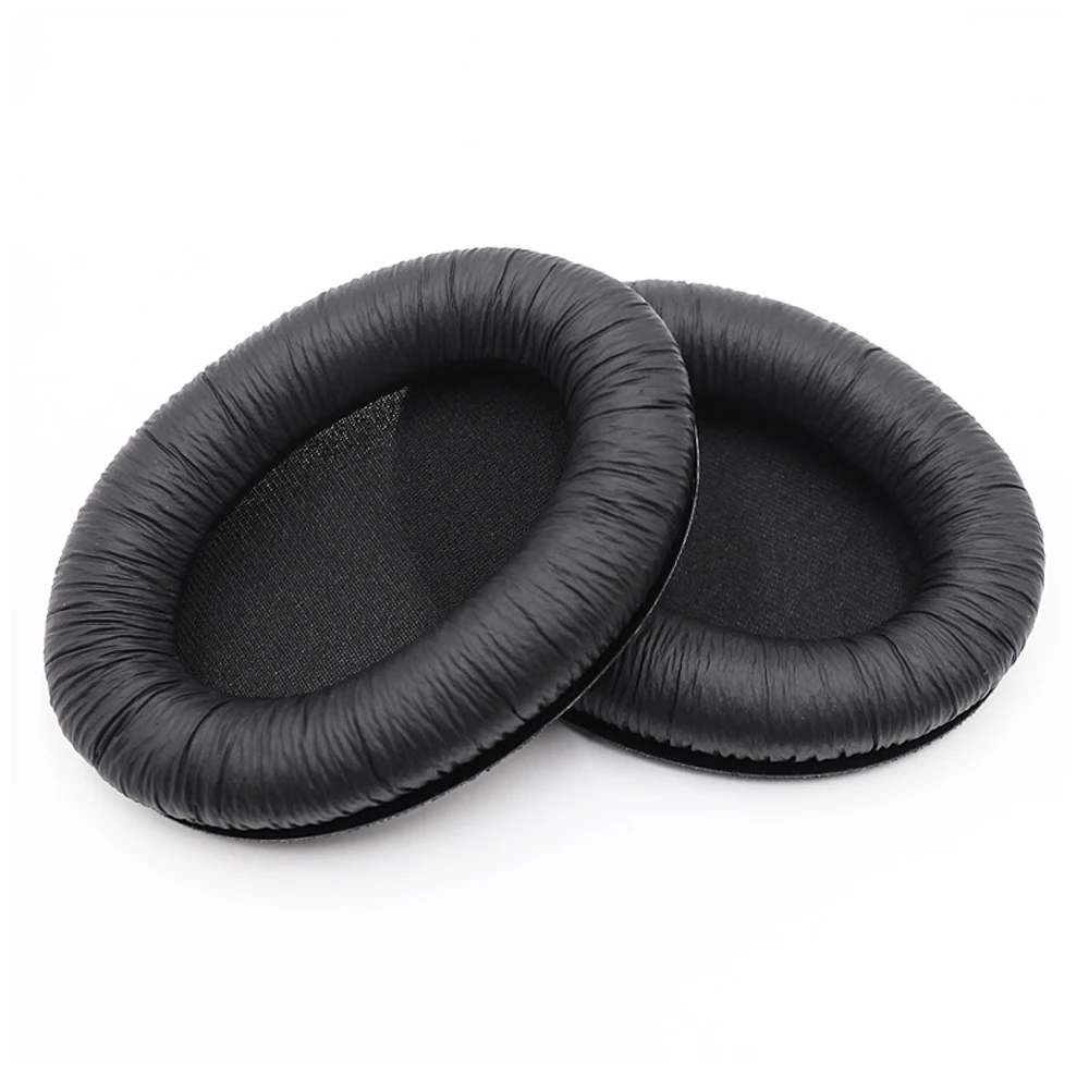 الجملة الجديدة بطانة للأذن الإسفنج المواد الجلدية استبدال وسادات الأذن لسماعة Sennheiser HD 201 HD180 أسود اللون دروبشيبينغ