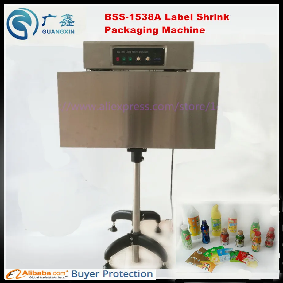 

Details about BSS-1538A THERMAL LABEL SHRINK TUNNEL FOR BOTTLE LABELS 220Volt 50HZ,LABEL SHRINK PACKAGING MACHINE