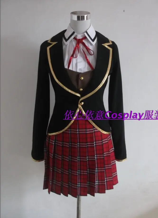 Weiss blake yang school uniform Cosplay Costume custom any size customized