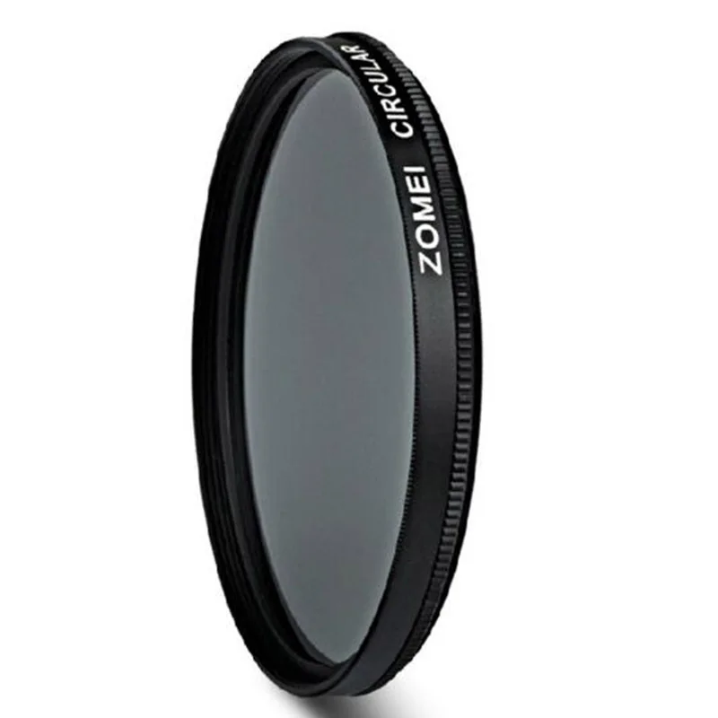 Zomei – filtre d'objectif circulaire polarisant CPL CIR-PL 49 52 55 58 62 67 72 77 82mm, pour appareil photo DSLR Canon Eos Nikon Sony NEX Pentax