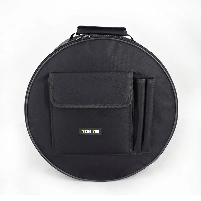 Professional Portable 22 24 Snare bass drum package bag cover box Dumb drum shoulders backpack black Carrying Case Drums Gig