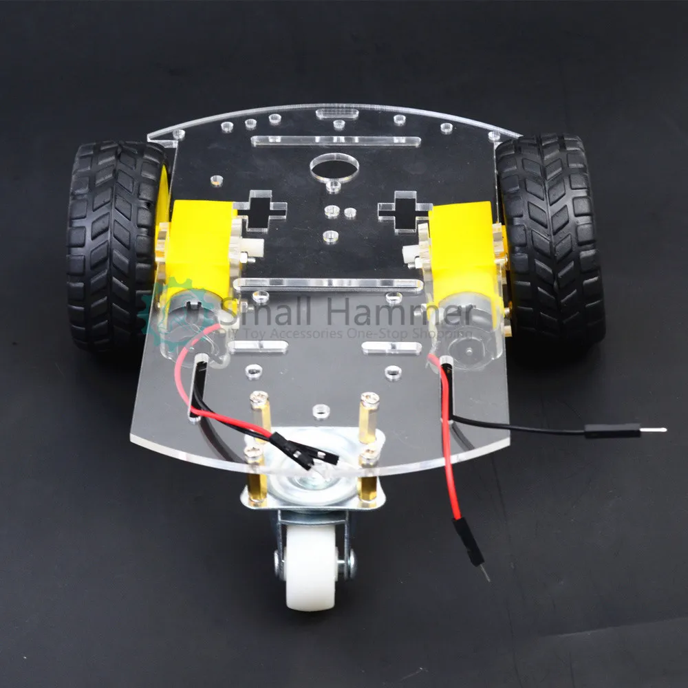 Smart robot tank Chassi 2WD DIY robot  car for Maker