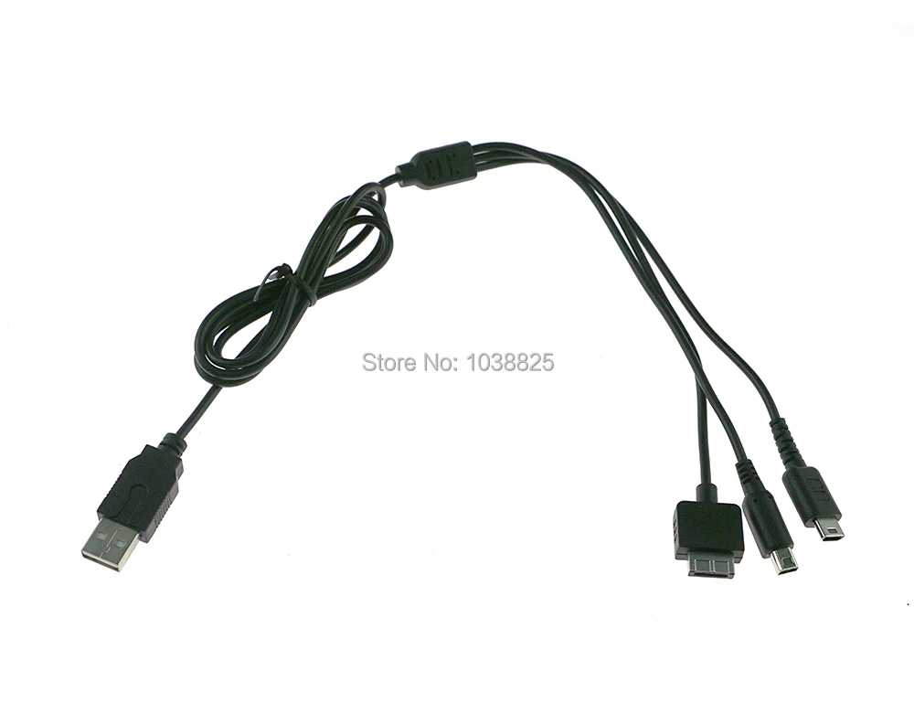 고품질 3 인 1 USB 충전기 충전 케이블 코드, 닌텐도 NDSL / NDS NDSI XL 3DS / psv1000 ChengChengDianWan