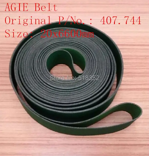 

AGIE Belt 407.744 EDM Belt Agie parts 20x6600mm Wire EDM Machine Spare Parts