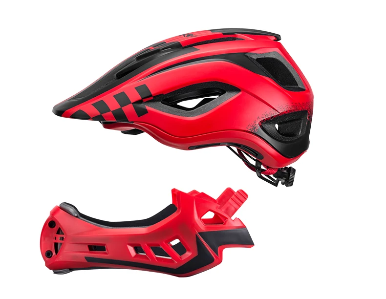 ROCKBROS 2-in-1 abnehmbarer Integral-Fahrradhelm für Kinder, Fahrradhelm für Kinder, Sicherheitshelm für Parallelautos und Roller – Detail 4