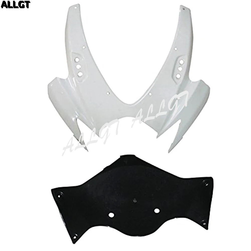 Unpainted ABS Injection Plastic Front Upper nose wtih Upper Splash Guard Fairing Kit for 06 07 Suzuki GSX-R 600 / 750 2006 2007