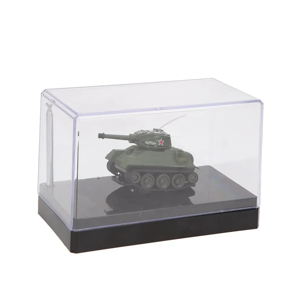 Happycow 777-215 RC Tank 2.5\' Mini Micro IR Remote Control RC Battle Tank a Best Gift for Kids and Children