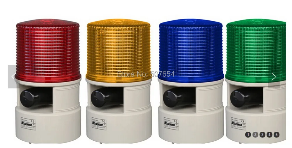 

DC12/24V,AC220V 10W Led strobe Warning Beacon light with 20W Siren Loudspeaker for Emergency vehicle Boat Industry machine