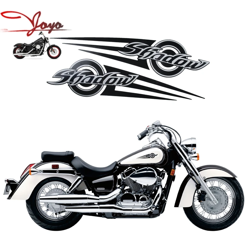 

Motorcycle Vintage Style Decal Gas Tank Decals Stickers For Honda Shadow VT 125 NV400 VT600 VF750 VT750 VT1100