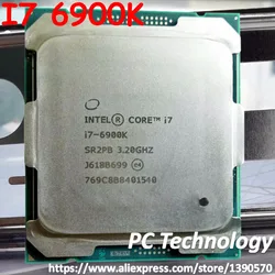 Original Intel Core I7-6900K CPU 3.20GHZ 20M 14nm 8-CORES LGA2011-3 Processor free shipping I7 6900K